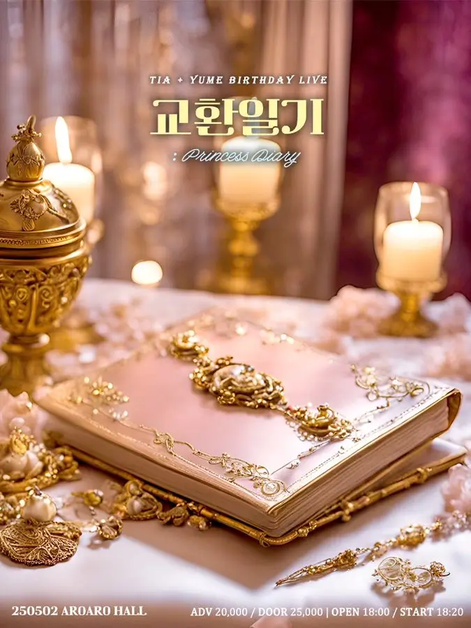 교환일기: Princess Diary 겐바 포스터