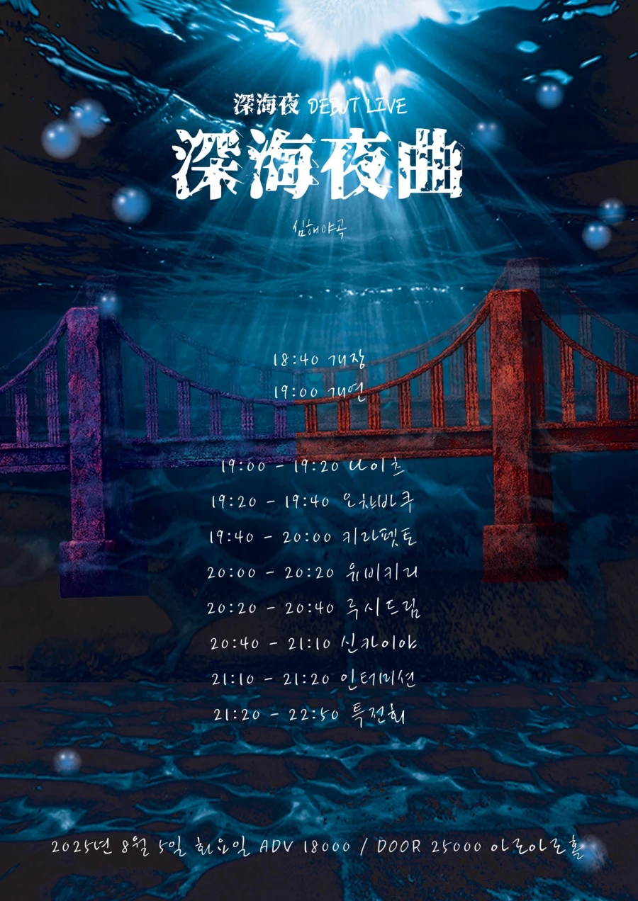 深海夜曲: 심해야곡 겐바 포스터