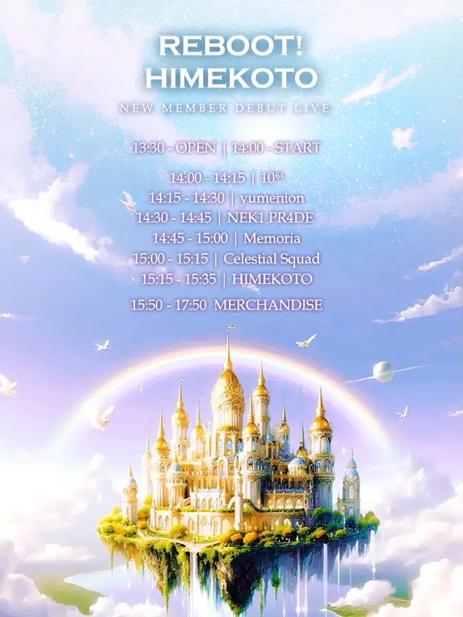 제 4회 왕실 주최 무도회: Reboot! HIMEKOTO 겐바 포스터