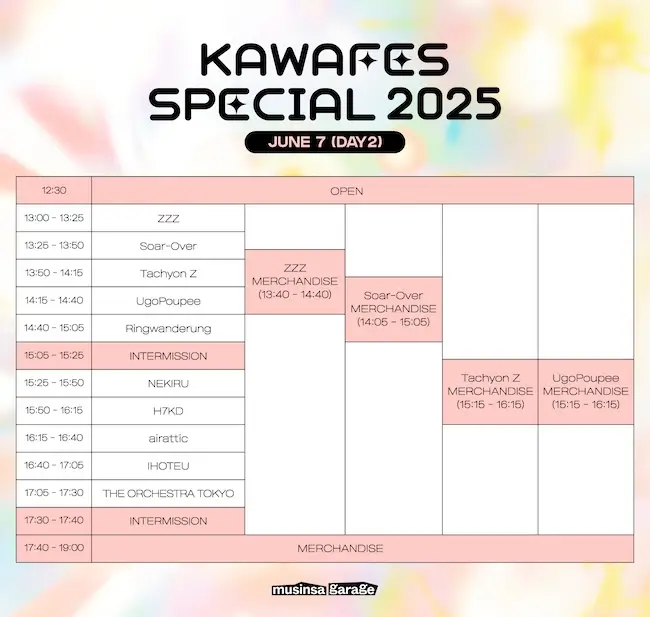 KAWAFES SPECIAL 2025 겐바 포스터