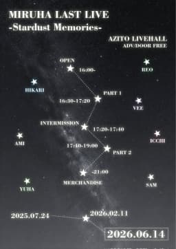 MIRUHA LAST LIVE -Stardust Memories-