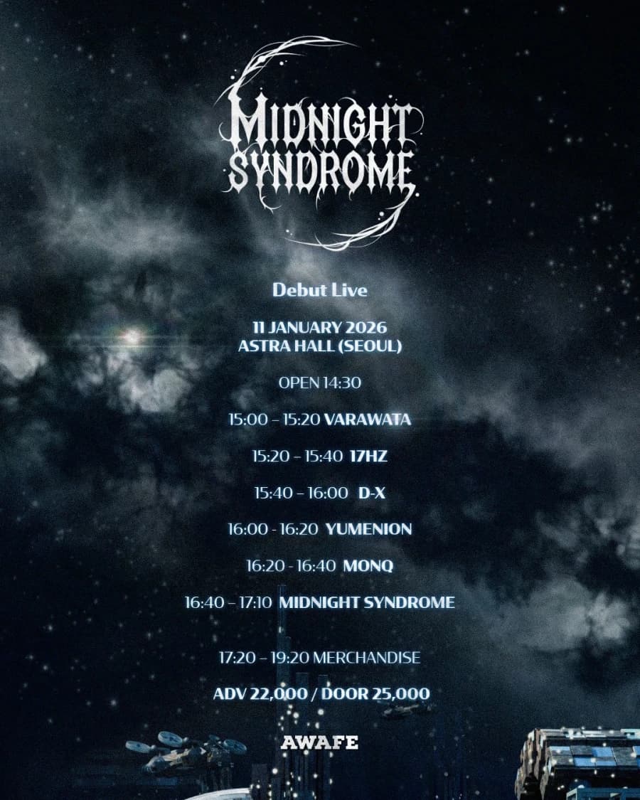 MIDNIGHT SYNDROME DEBUT LIVE