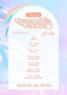 Rainbow Melody vol.37 포스터 이미지