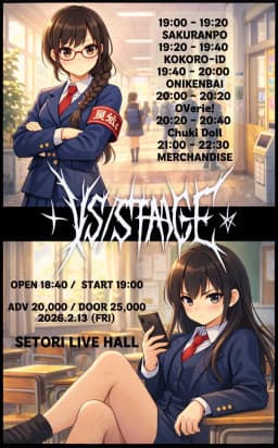 VS/Stage: 어느 쪽이 좋아? 일진 VS 선도부 포스터 이미지